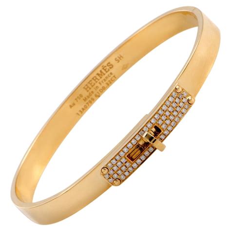 hermes kelly diamond bracelet|hermes kelly bracelet yellow gold.